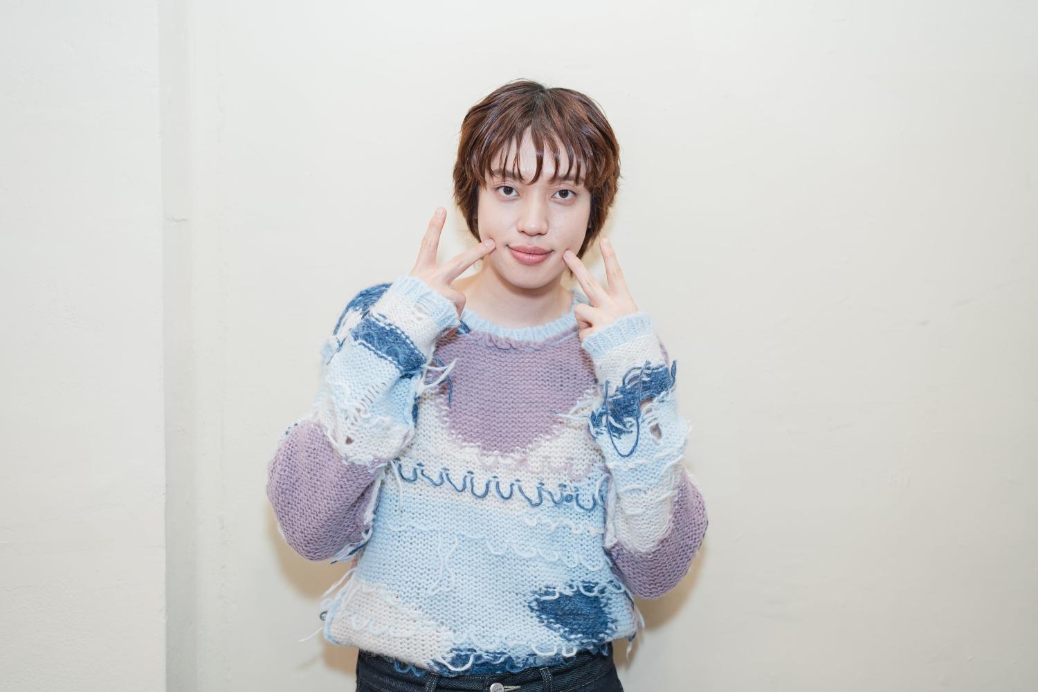 NIEL受訪笑認台灣美食吃好吃滿，但為新專輯和音樂劇要節制飲食。（圖／FU Entertainment、DJB提供）