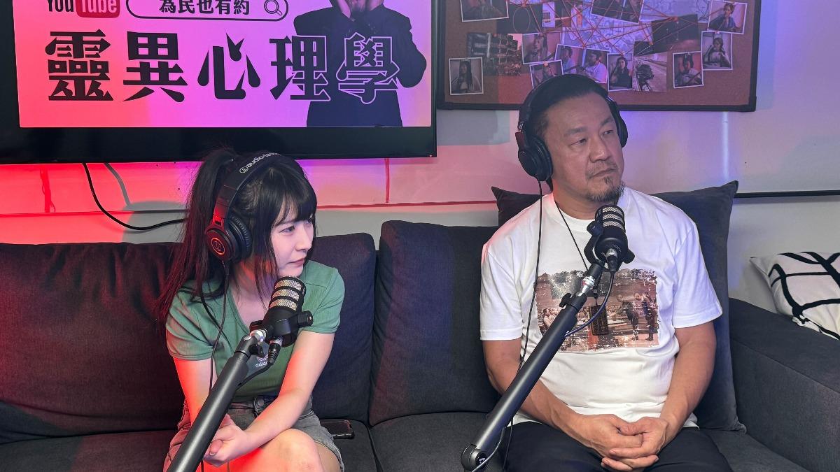 陳為民攜手陸子玄主持網路節目說鬼故事，累積突破16萬粉絲。（圖／為民也有約提供）