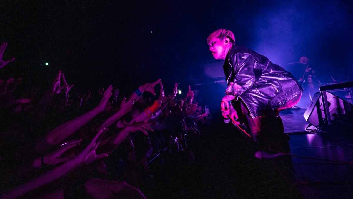 DIR EN GREY上週末來台舉辦演唱會。（圖／RAKU MUSIC sho提供）