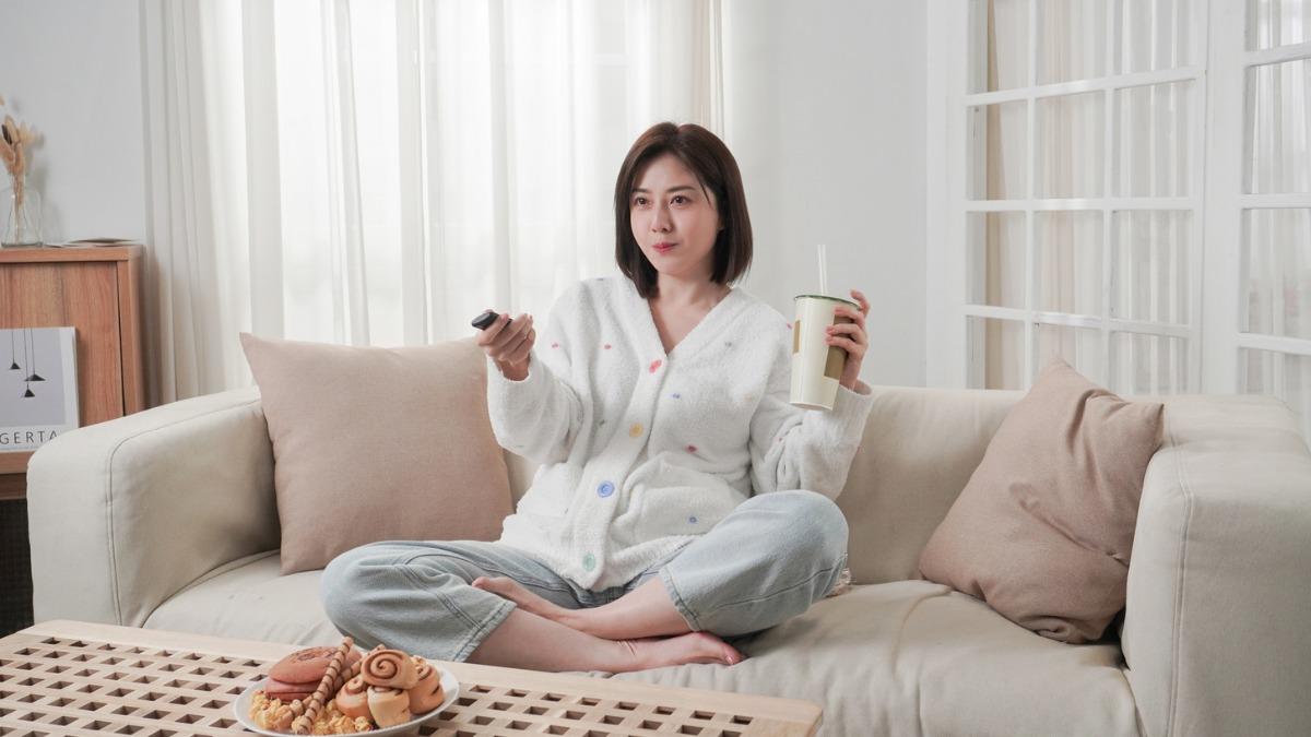 韓瑜只要吃的不健康就很容易長肉。（圖／Laler菈楽提供）