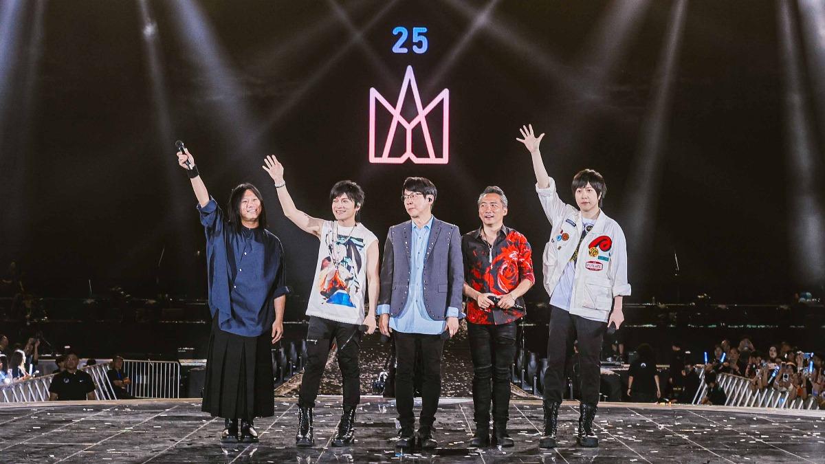 五月天日前完成4場香港啟德主場館演唱會。（圖／相信音樂提供）