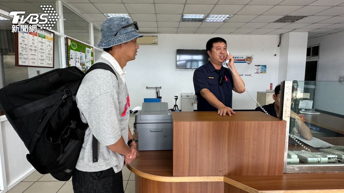 藝人威廉涉嫌逃兵役，目前已到綠島派出所報到。（圖／民眾提供）