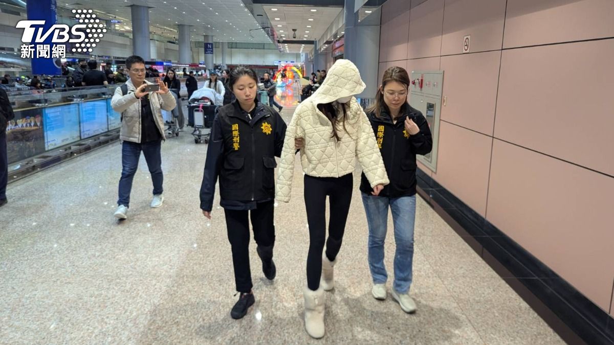 台灣一名36歲廖姓詐騙集團女幹部，利用感情騙3美國男投資，年初被逮。（圖／TVBS）