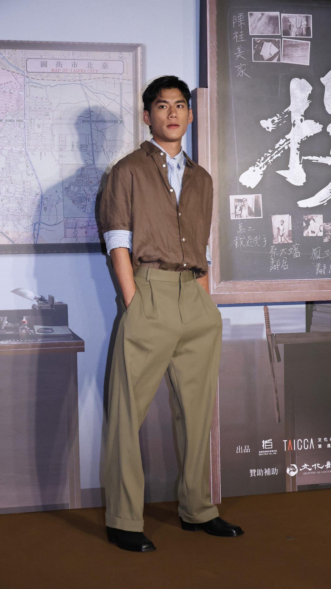 《搜查瑠公圳》朱軒洋。（圖／記者張哲鳴攝影)