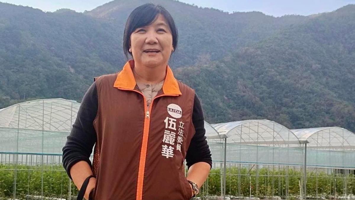 民進黨山原立委伍麗華。（圖／翻攝自伍麗華臉書）