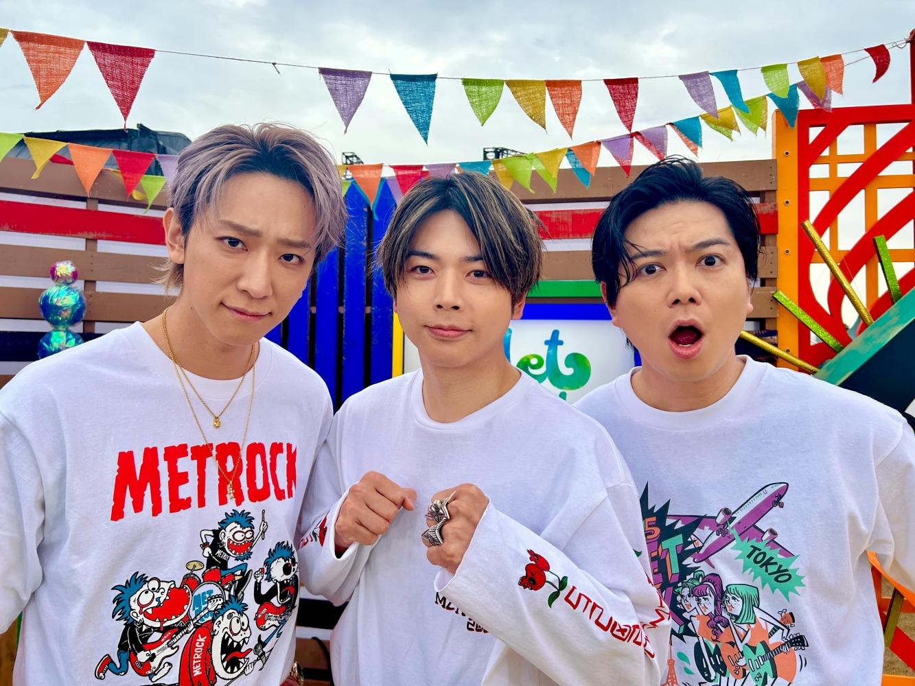 NEWS成員左起為小山慶一郎、增田貴久與加藤成亮。（圖／翻攝自NEWS0915_music推特）