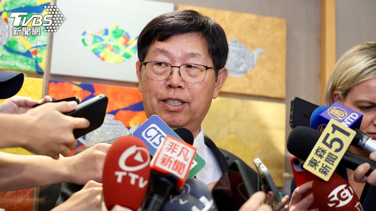 鴻海董事長劉揚偉。（圖／華子琛攝）