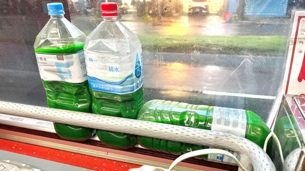 有司機解答，這三罐其實是水箱精。（圖／翻攝自路上觀察學院 臉書）