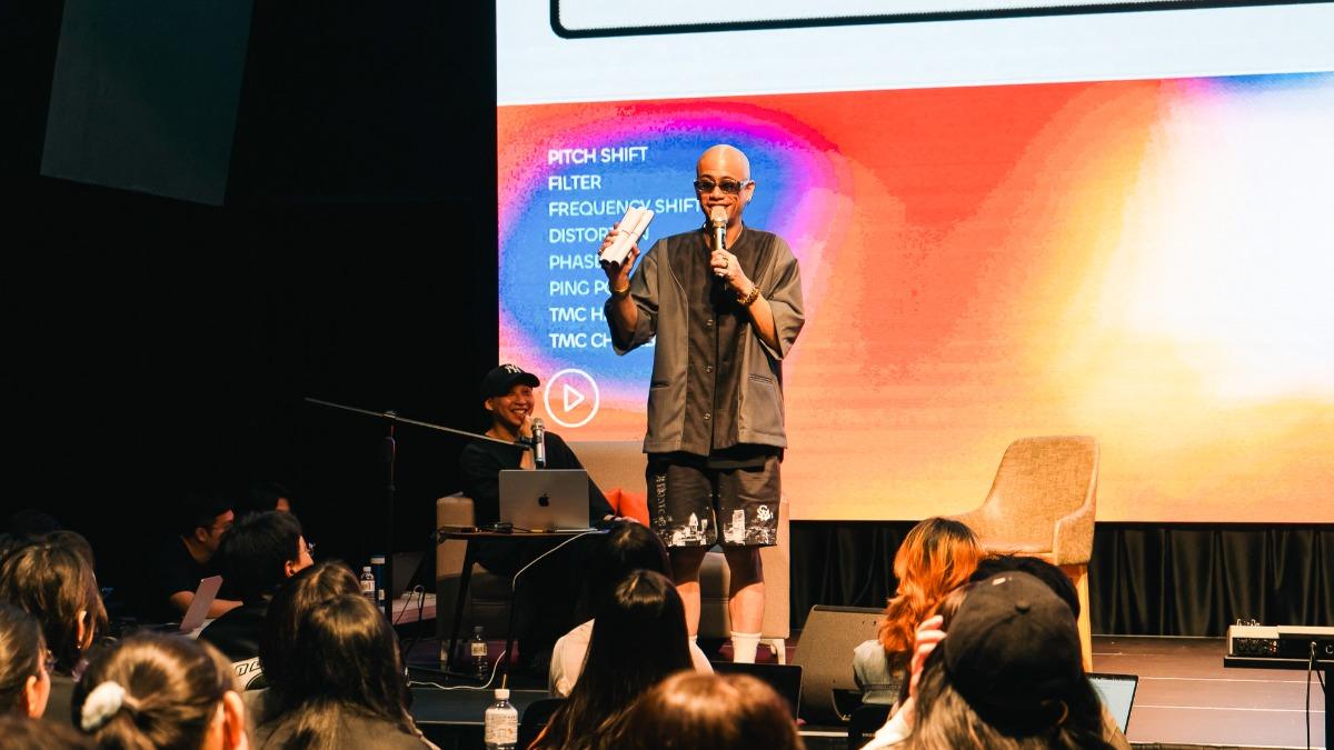 呂士軒分享創作經驗。（圖／北流提供）