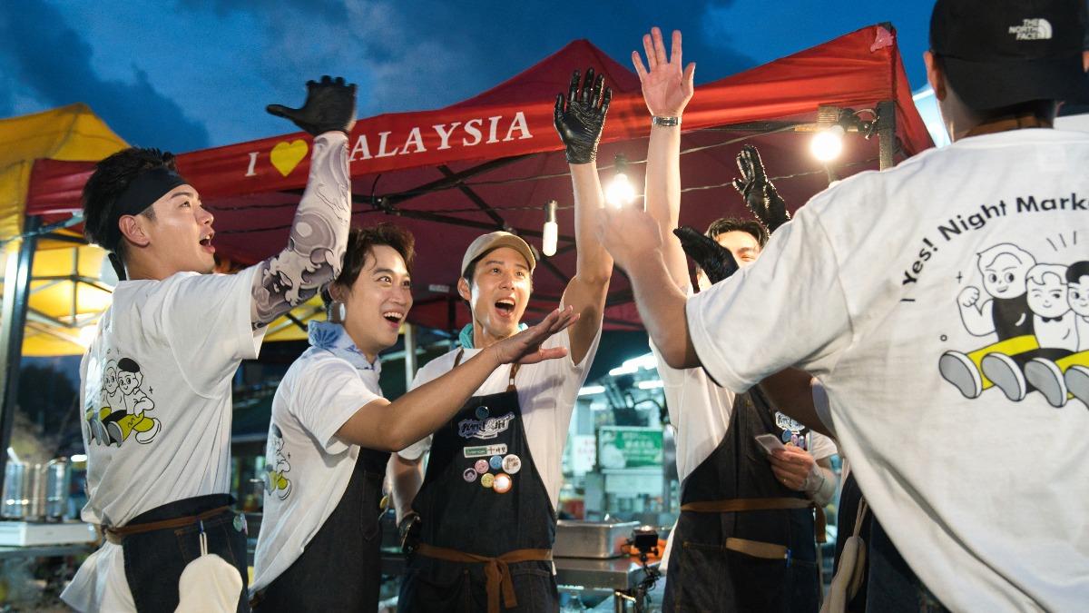 眾人重振旗鼓再次開攤。（圖／華視提供）