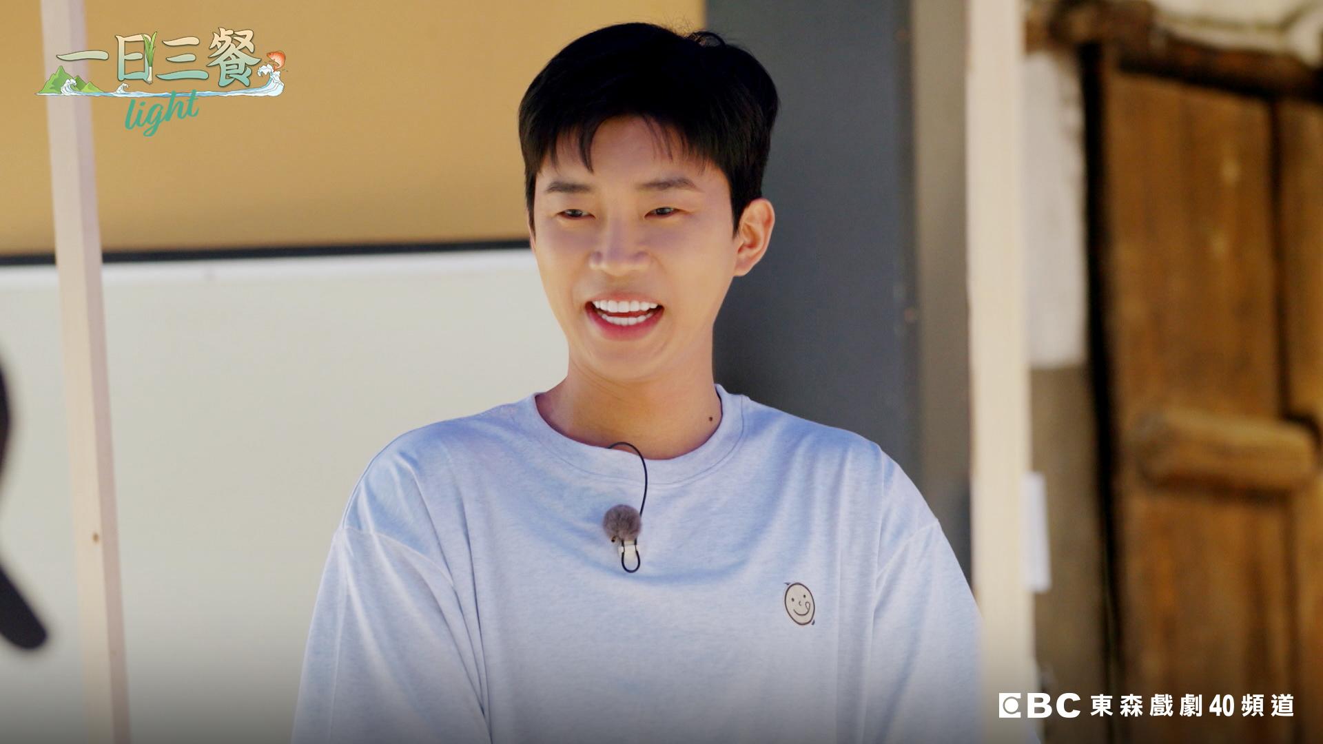 林英雄是《一日三餐Light》的首位嘉賓。（圖／東森提供）