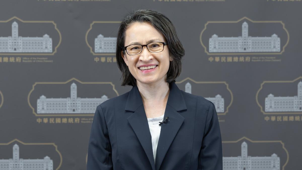 副總統蕭美琴遭批評出席世壯運是「蹭黃仁勳」。（圖／總統府提供）