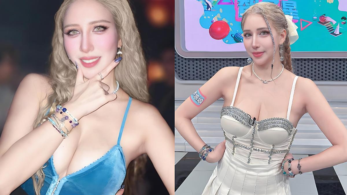 台俄混血的若熙娘娘在節目上分享自己「3週瘦5kg」。（圖／翻攝自IG@djrara0626）　