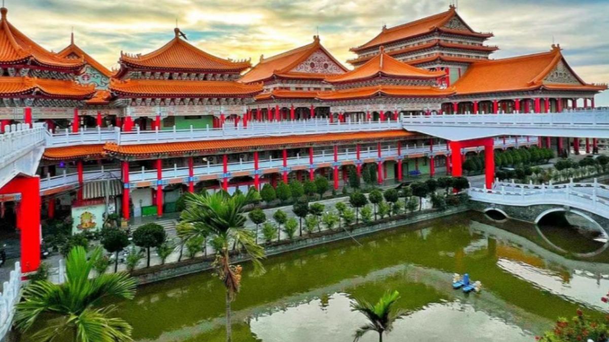 台南正統鹿耳門聖母廟擁有3百多年歷史。（圖／翻攝自正統鹿耳門聖母廟官網）