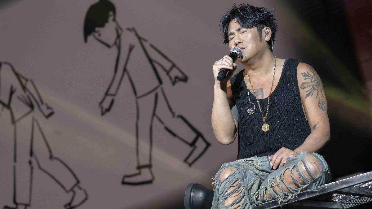 曹格在澳門開唱。（圖／滾石唱片提供)