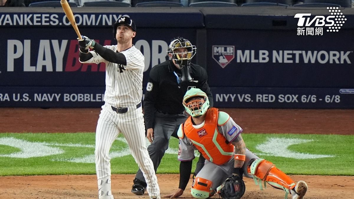 MLB／貝林傑夢回MVP！單場6打點　滿貫砲率洋基勝大都會