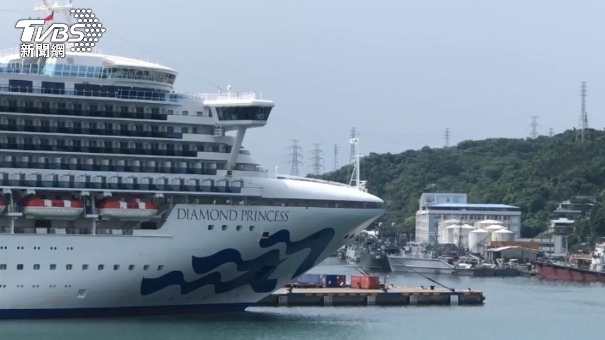 基隆鑽石公主號船長海上病逝　副船長接手返基隆港