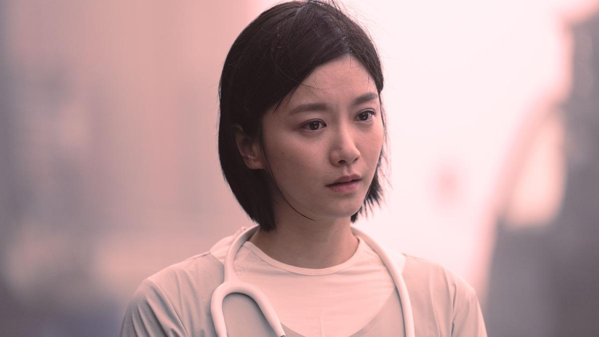 袁澧林在片中與許光漢身處不同時空。(圖/甲上提供)