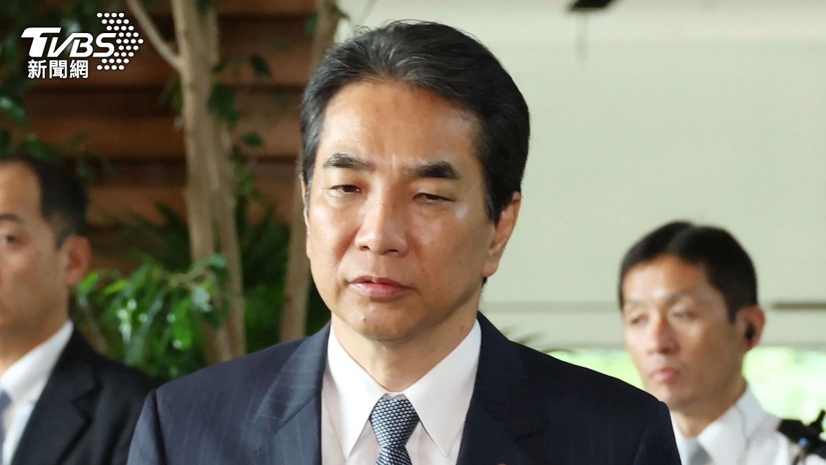 日本前農林水產大臣江騰拓。（圖／達志影像美聯社）