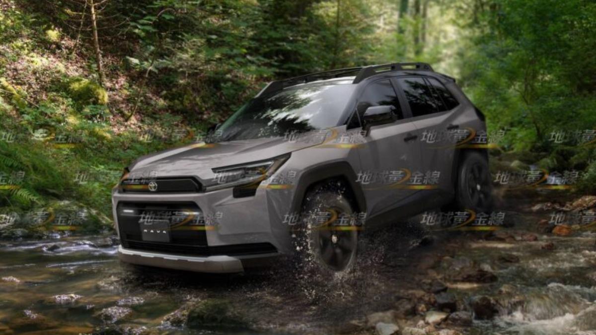 6代RAV4整車照無預警提前曝光！Toyota賦予粗獷外觀是Adventure車型？（圖／翻攝自Toyota）