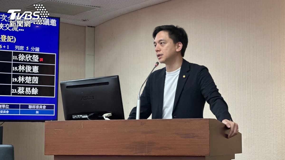 國民黨立委牛煦庭。(圖/林茜妤攝)