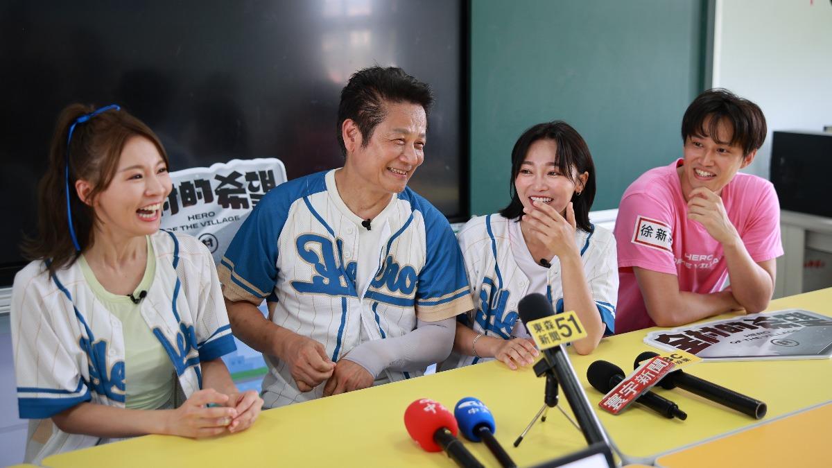 林莎、徐乃麟、張文綺和徐新洋受訪。（圖／東森提供）