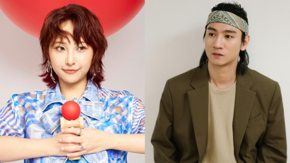 羅莎莎（左圖）、柯智棠接力在「誠品綠色生活節×北流音樂趴」演出。（圖／誠品生活、台北流行音樂中心提供）