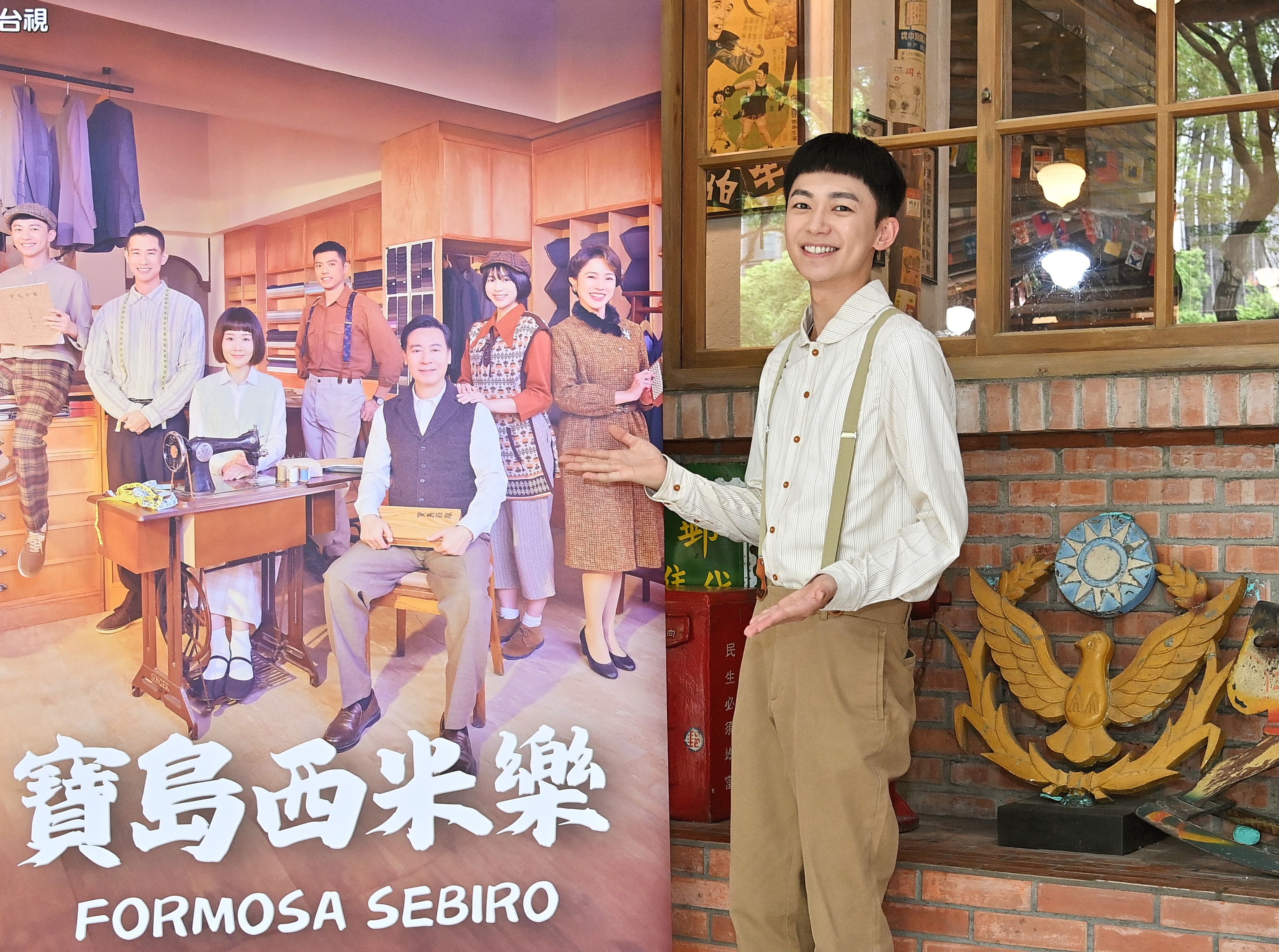 陳玹宇體質不容易曬黑,為了角色特別每週去助曬一至二次。(圖/台視提供)