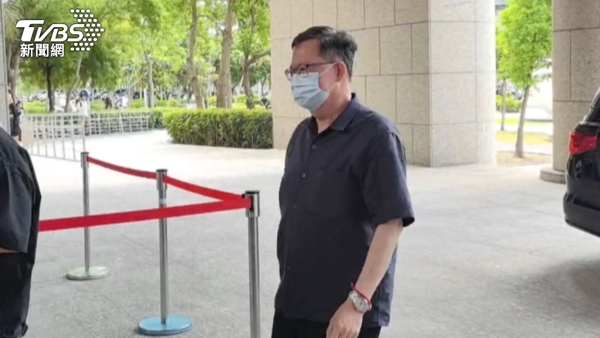 前海峽交流基金會董事長鄭文燦涉貪，今（22）日再度開庭。（圖／TVBS）