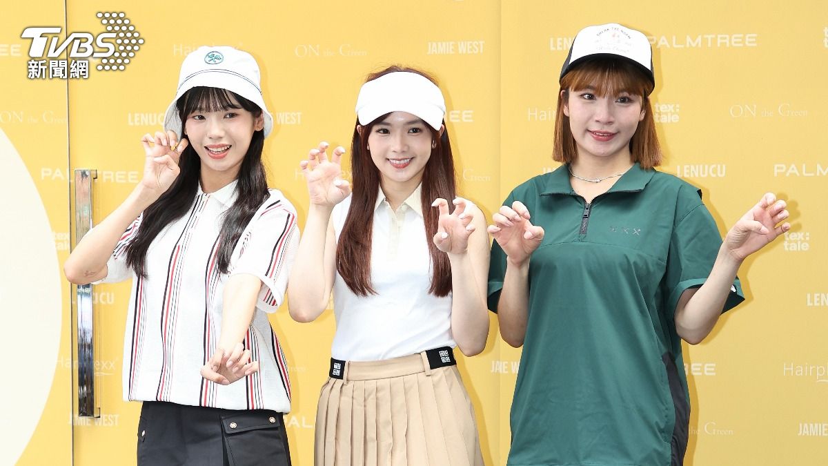 安汝(左起)、笑笑和語萱。(圖/張哲鳴攝)
