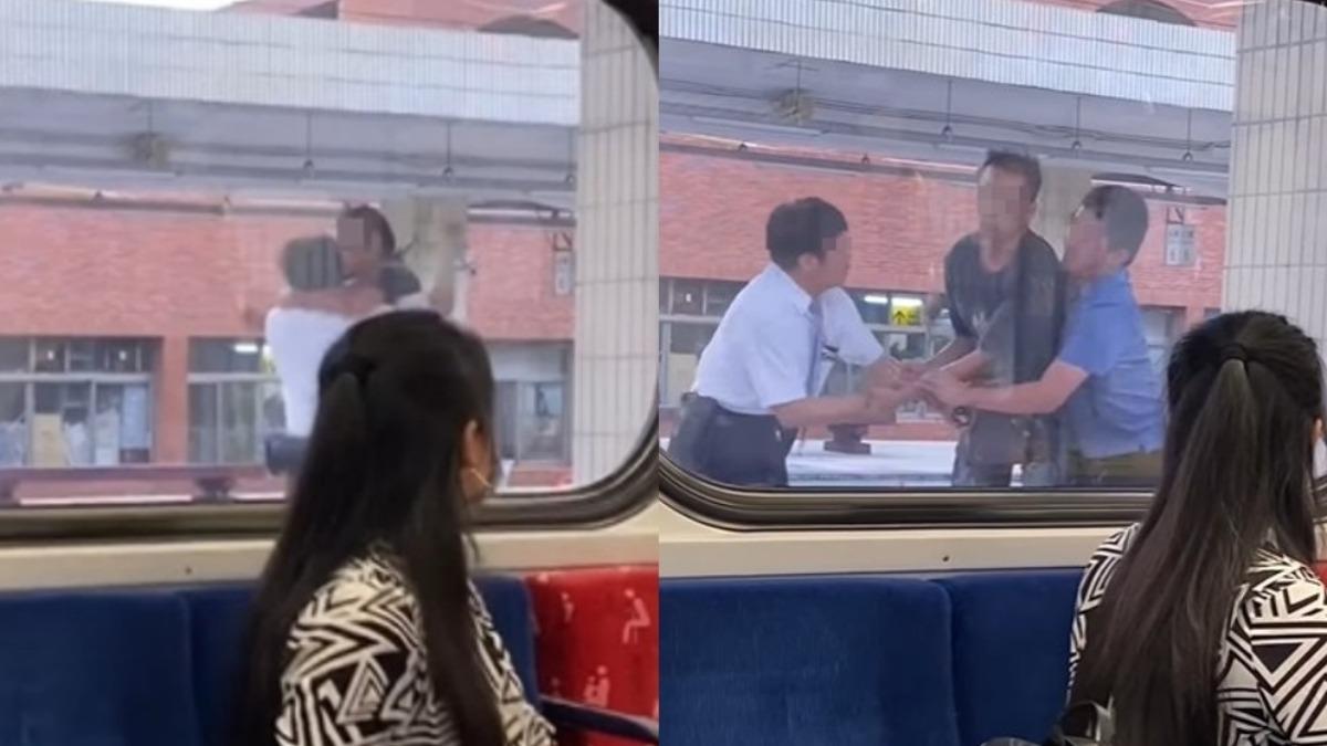 一下午兩醉漢「毆打站務員」 台鐵回應了