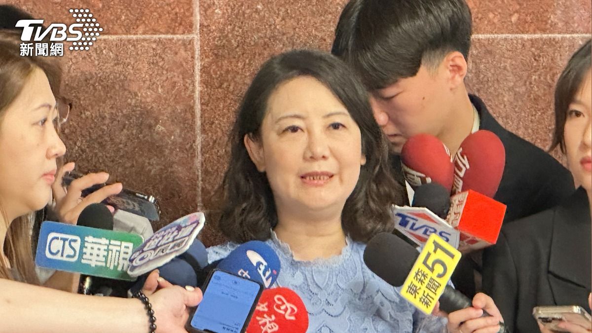 民進黨立法院黨團幹事長吳思瑤。（圖／潘袁詩羽攝）