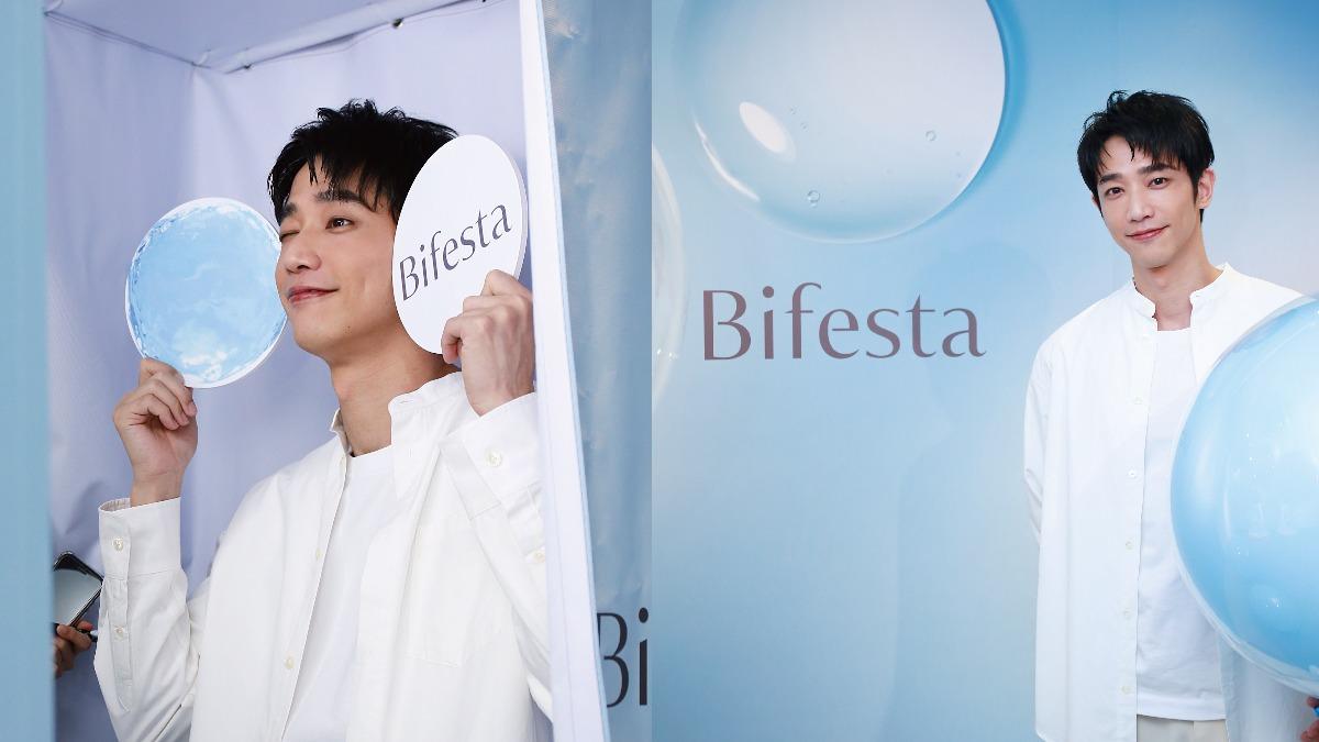 劉以豪擔任卸妝品牌代言人。（圖／Bifesta提供）