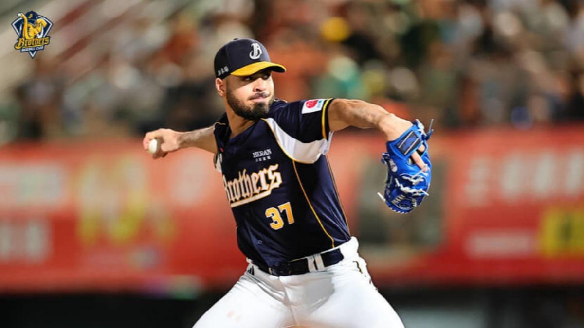中職／黃博多8局壓制+宋晟睿3安猛打賞　兄弟強勢收下3連勝