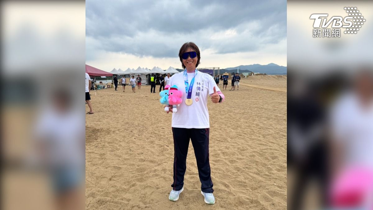 藍委林倩綺超狂！奪世壯運女子組帆船金牌　國會唯一參賽選手