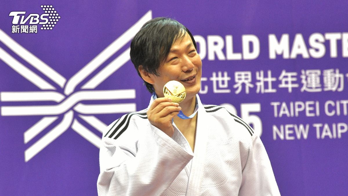 蕭煌奇開心拿金牌：希望鼓勵到很多人。(圖／胡瑞麒攝)