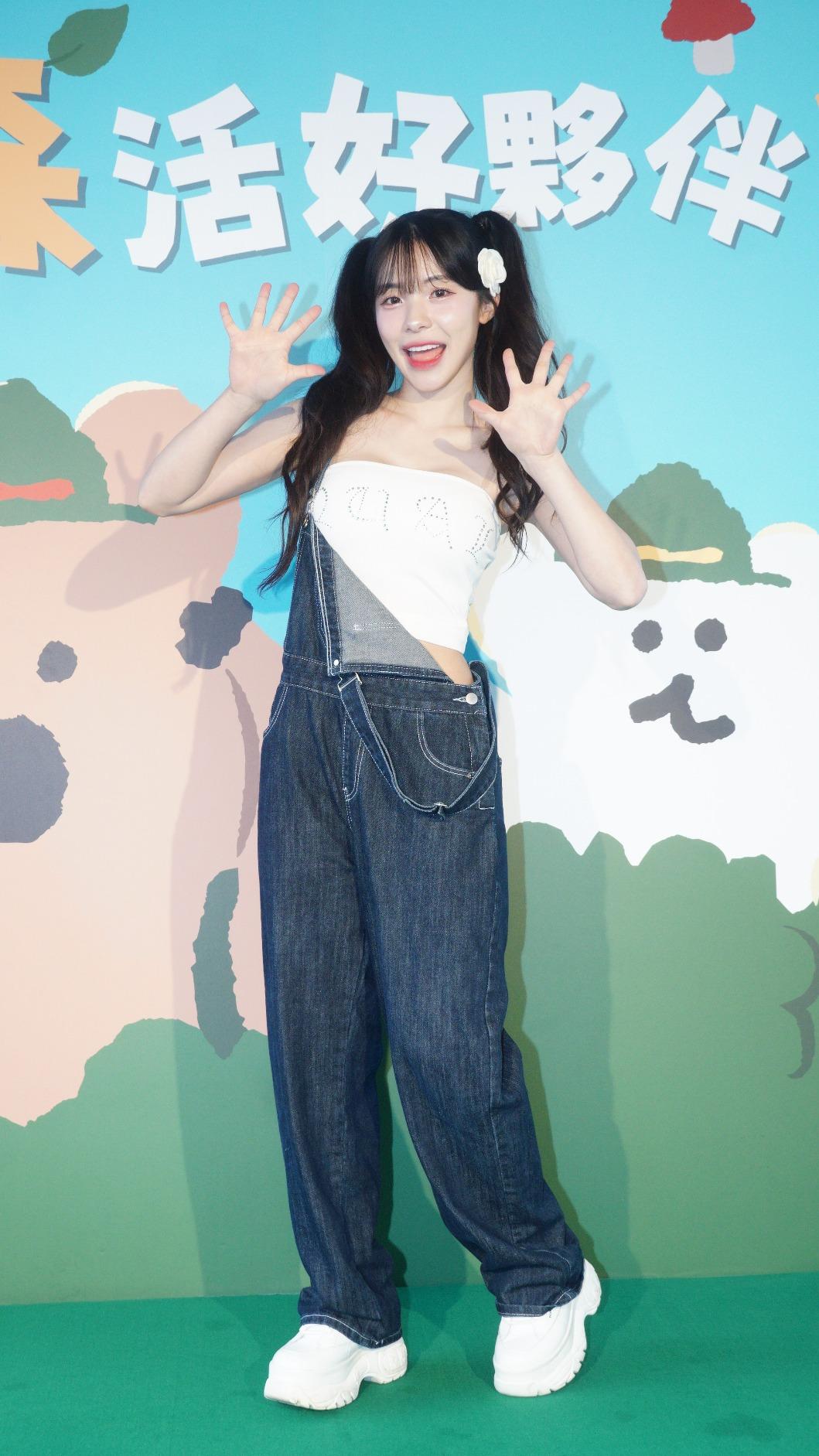 李多慧說家鄉的知名產物就是她！（圖／謝毅攝）