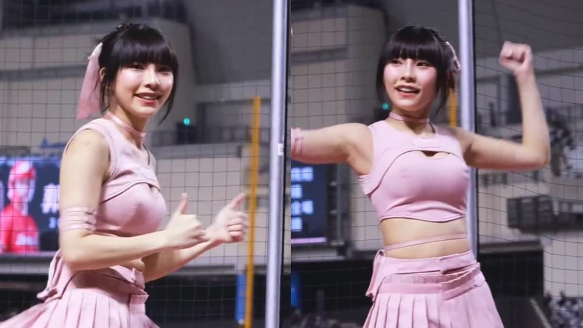 李芷霖深陷風波強擠出笑容。(圖/翻攝自Threads)