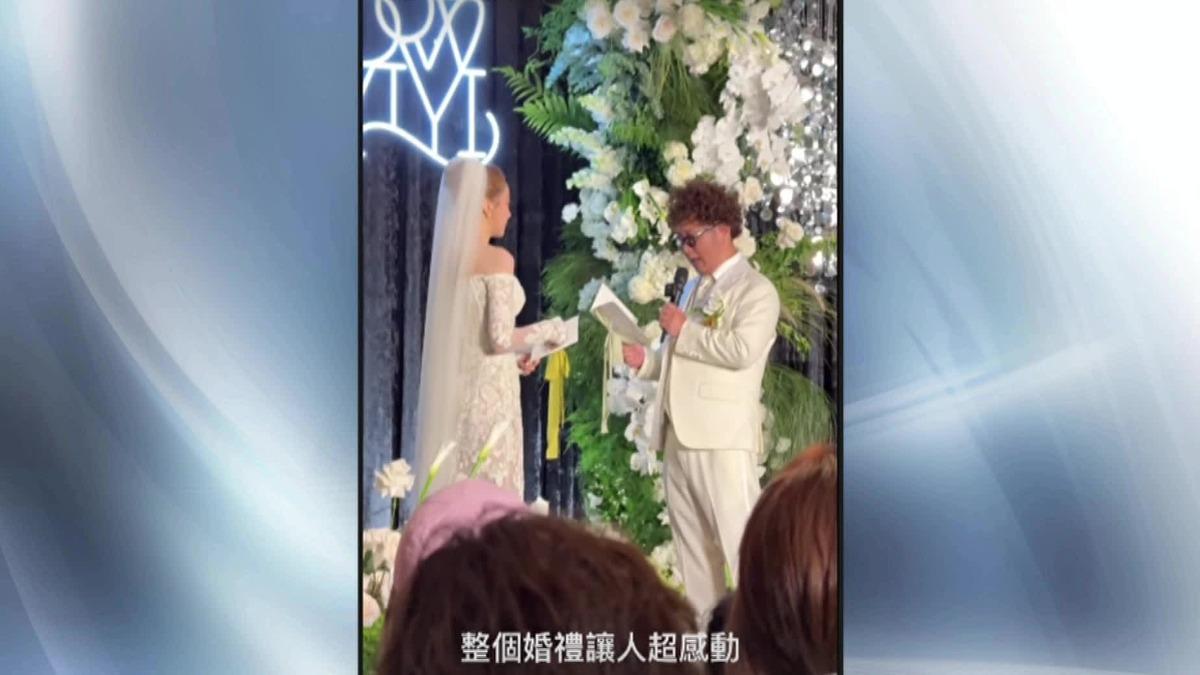 納豆婚禮誓詞超感人！　告白依依「妳把我從墳墓救出來」
