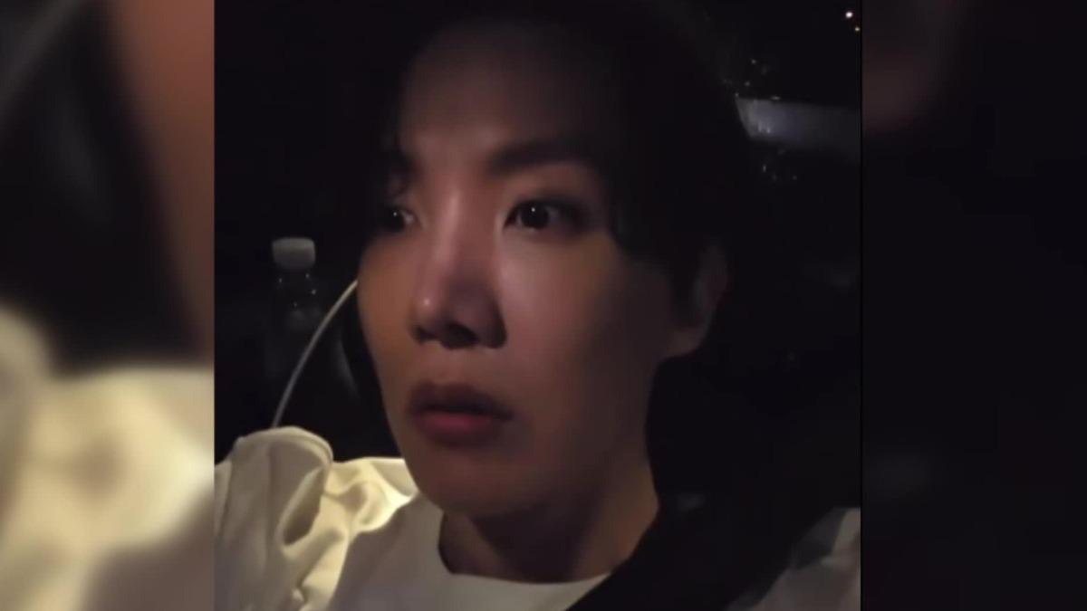 j-hope最台體驗！Day2開唱回程直播「遇警察酒測臨檢」瞳孔放大狂喊：怎麼了？