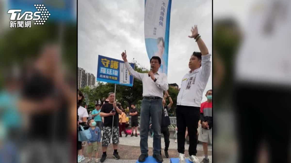 挺藍委遇罷團尬場　謝龍介：生孩會沒X眼