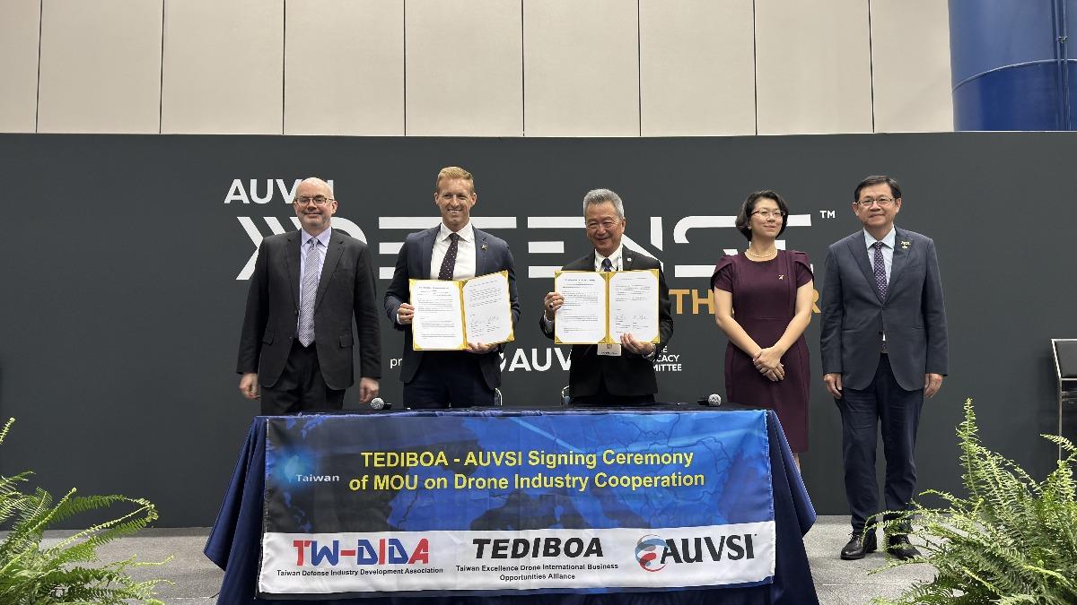Taiwan and US strengthen cooperation in drone technology