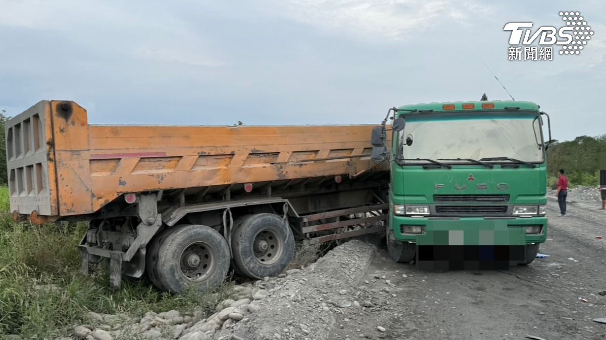 39歲砂石車駕駛楊男酒測值超標。（圖／TVBS）