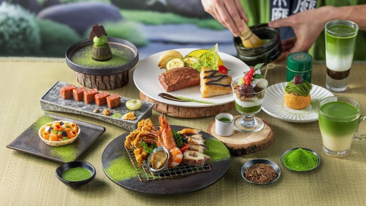 陶板屋、藝奇和阪前攜手日本專門店一〇八抹茶茶廊。（圖／業者提供）