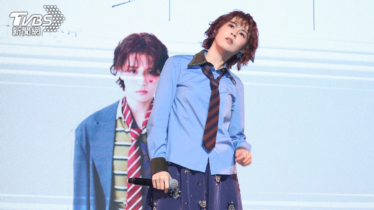 曾沛慈獻唱新歌〈數到十〉。（圖／張哲鳴攝）