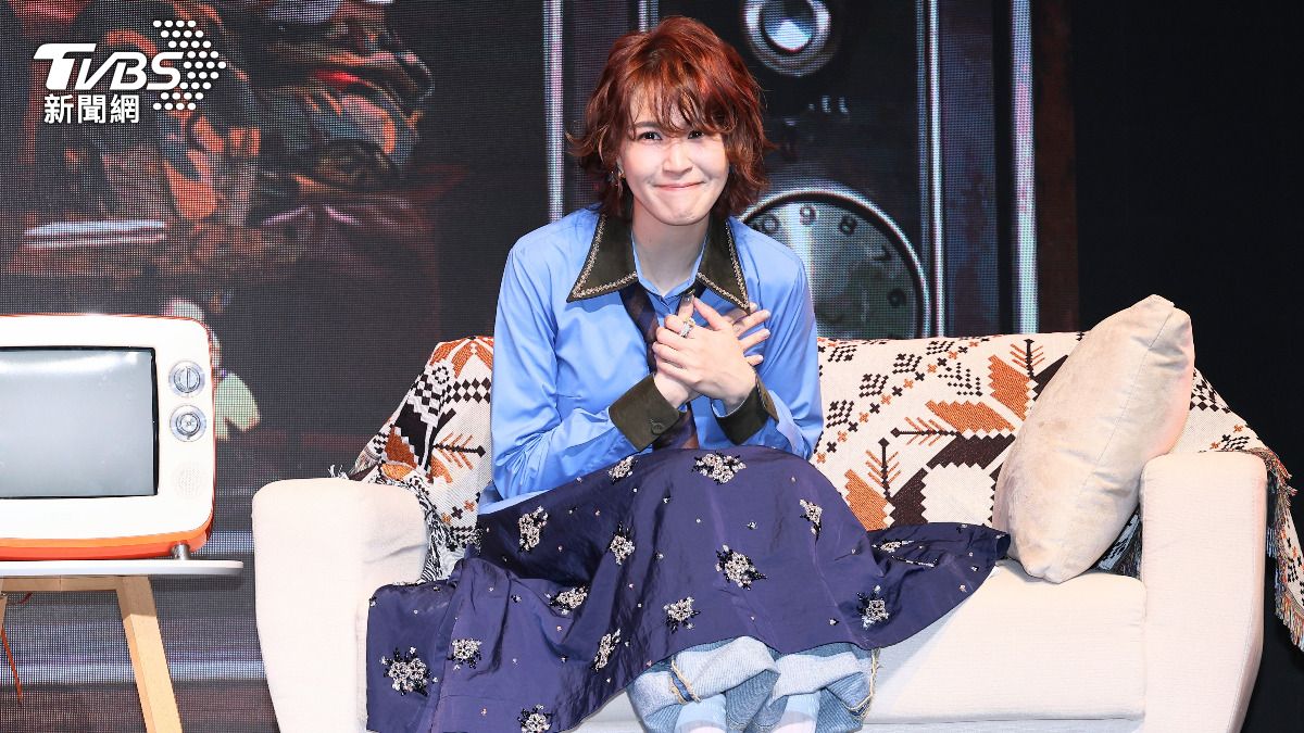 曾沛慈笑認「消極備孕」，和老公對於生子一事順其自然。（圖／張哲鳴攝）