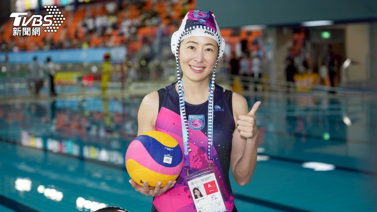 賈永婕和隊友一同拿下金牌。（圖／華子琛攝）