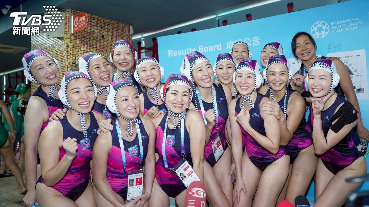 Friday隊拿下金牌，賈永婕說晚上已預約好慶功宴。（圖／華子琛攝）