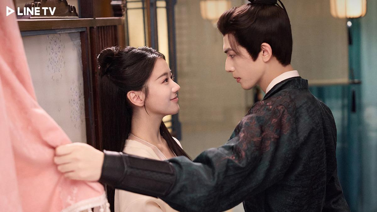 《韶華若錦》宋威龍（右）與包上恩CP感十足。（圖／LINE TV提供）