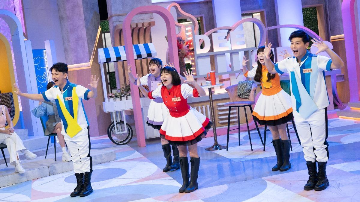 兒童台哥哥姐姐上節目當嘉賓。（圖／東森提供）